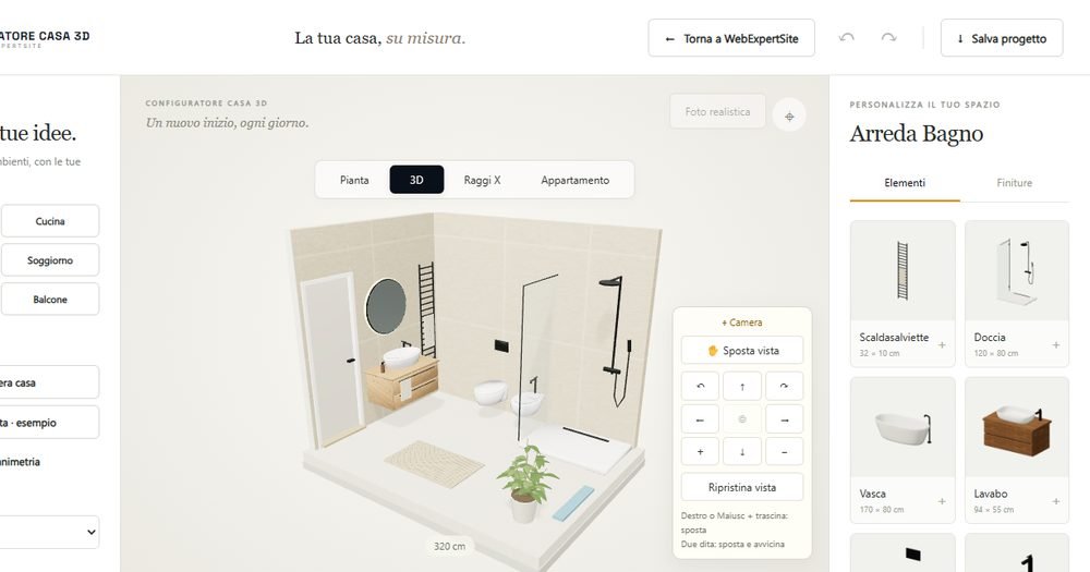 Configuratore Casa 3D
